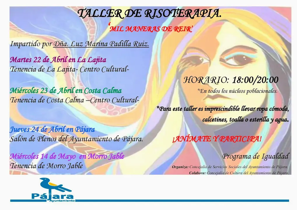 img/b/R29vZ2xl/AVvXsEhSxOi9hNBq8porIRtzul-OswCpFu4UPV3iW6gKciYA73arSYfuphWHgrzOsK6JGPesoU-4qt3z5uWsY7QOi92mjKKGTqfrcmbLAvSCDNF4mS6TmyogxTHoFDW80_RRh5YvjnAhmeJxPeY/s1600/CARTEL_TALLER_DE_RISOTERAPIA_(1).jpg