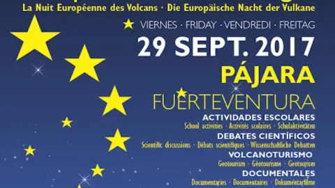 Cartel La Noche de los Volcanes 2013