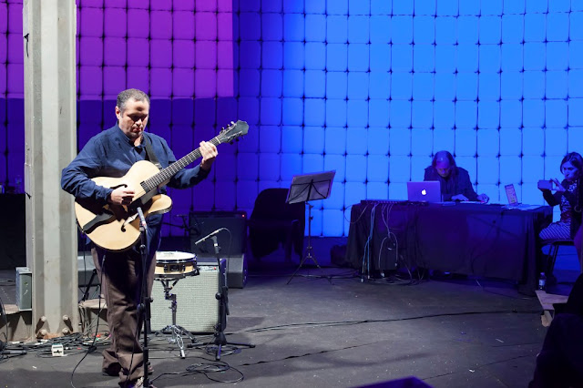 Pedro Barboza y Patchiwork Ensamble en el Espacio Cultural El Tanque con motivo del 33 Festival de Música de Canarias.